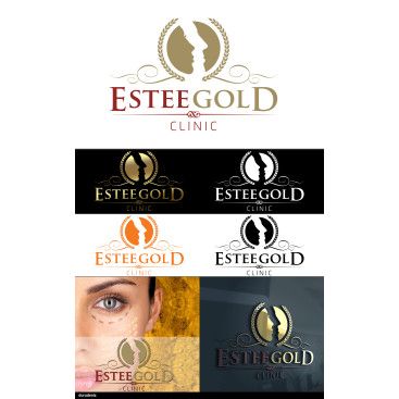 Estetik clinic merkezimize logo yarışmasına tasarımcı silence tarafından sunulan  tasarım 