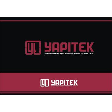 YAPITEK İNŞAAT LOGO+KURUMSAL KİMLİK İÇİN yarışmasına tasarımcı grafikerh tarafından sunulan  tasarım 