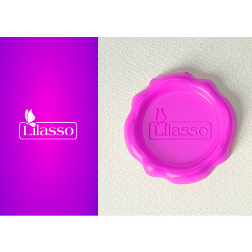 ''LİLASSO'' MARKASI İÇİN LOGO-KARTVİZİT yarışmasına tasarımcı grfkismail tarafından sunulan  tasarım
