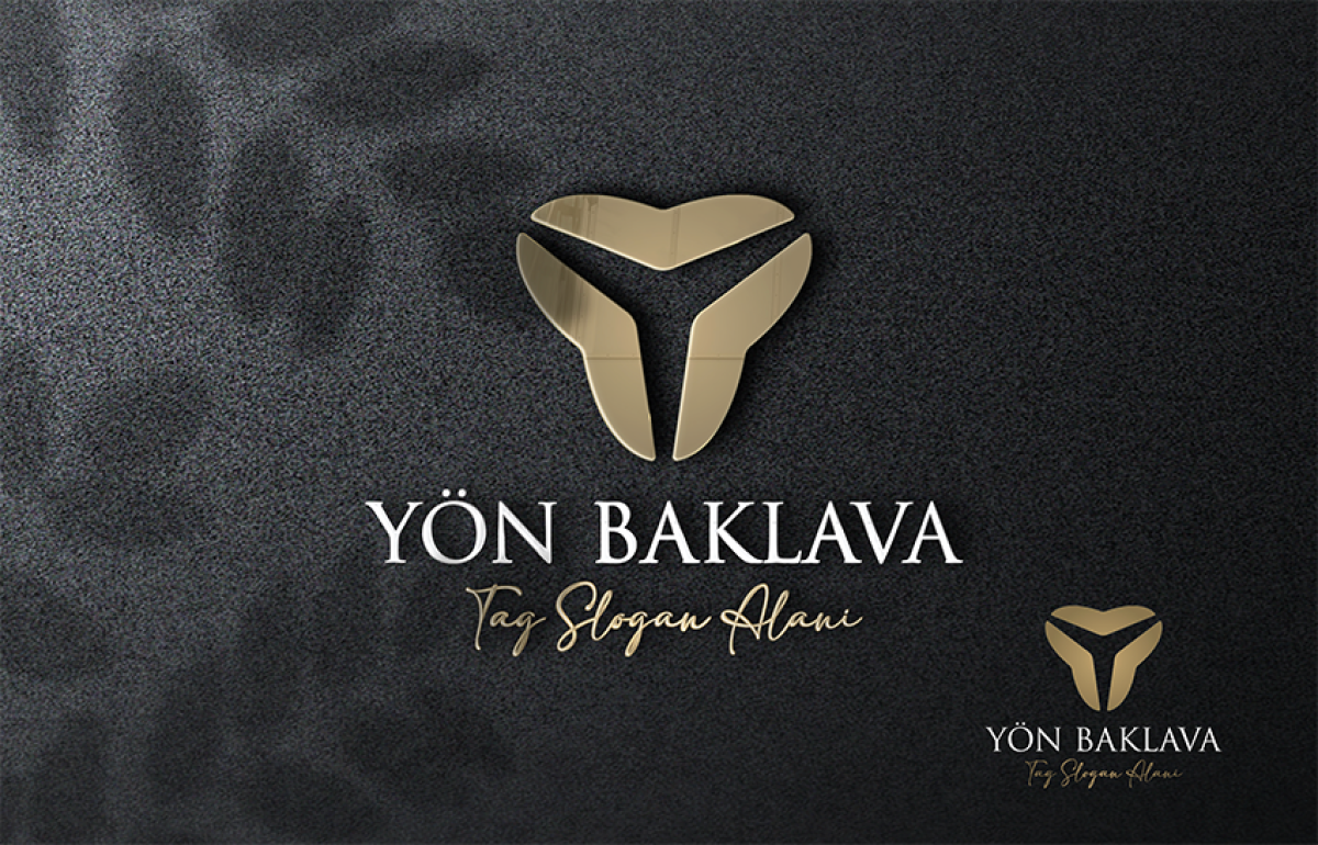 Tasarlayan Ayes Tasarım-Yön Baklava şirketimiz için sade ve şık