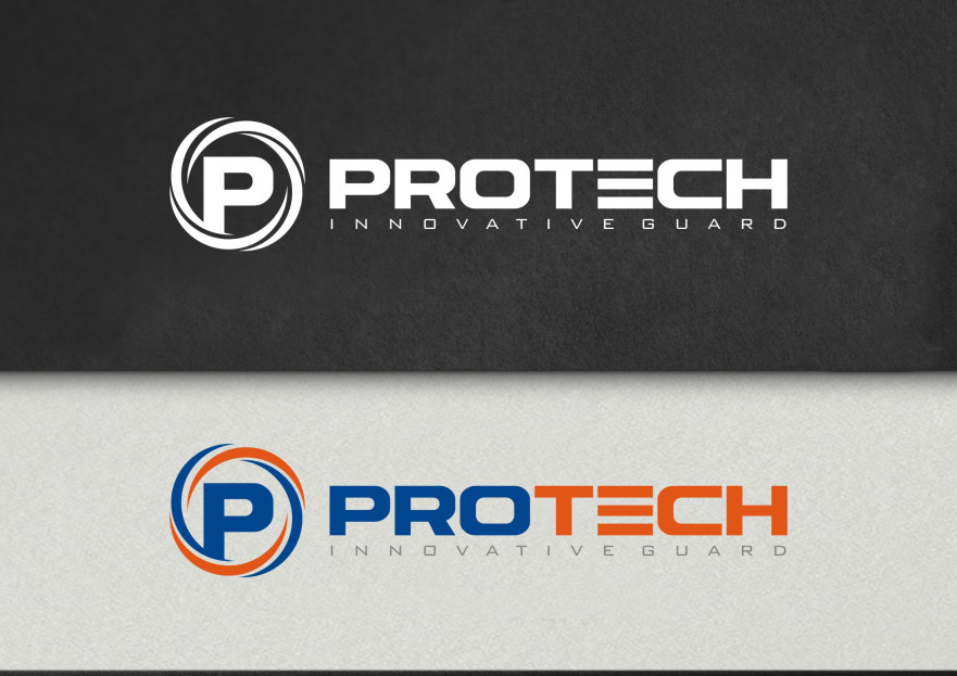 Protech Güvenlik Logo-amblem tasarımı yarışmasına tasarımcı RΛPİDO ™ tarafından sunulan  tasarım 