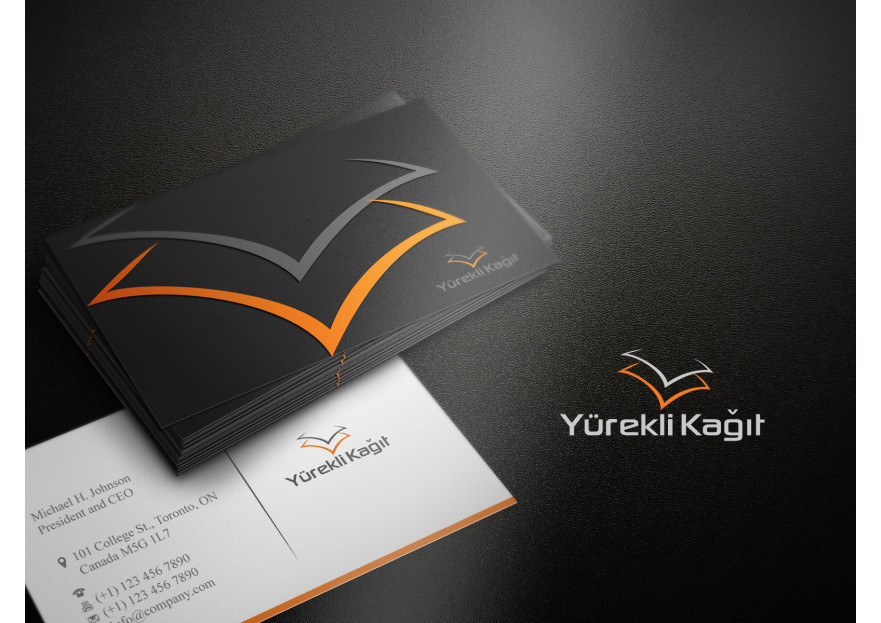 Yürekli Kağıt Yeni Logosunu Arıyor. yarışmasına tasarımcı yeliztasarım tarafından sunulan  tasarım 