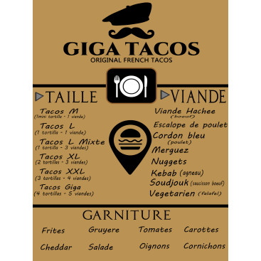 Fast Food Menüsü Tasarimi yarışmasına tasarımcı Glo1e tarafından sunulan  tasarım 