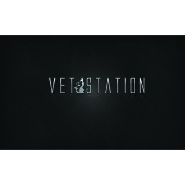 VET STATION VETERİNER KLİNİĞİ   LOGO  yarışmasına tasarımcı kemalbrnc tarafından sunulan  tasarım 