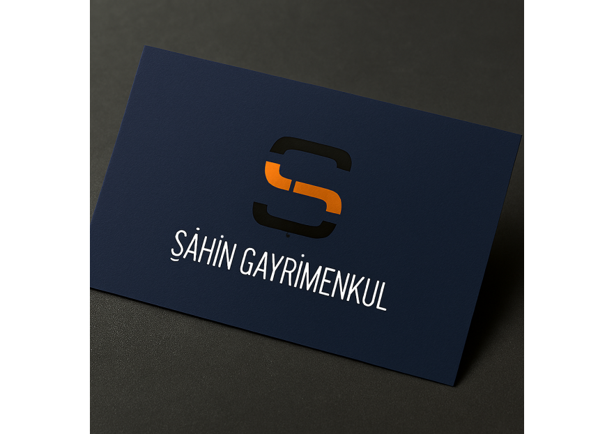 Şahin Gayrimenkul Logo + Kurumsal Kimlik yarışmasına tasarımcı inanç doğan tarafından sunulan  tasarım 