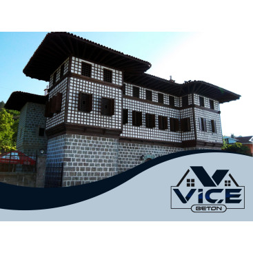 VİÇE BETON Logo Yarışması Başladı yarışmasına tasarımcı uaslanpay tarafından sunulan  tasarım 