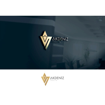 AKDENİZ YÖNETİM LOGO TASARIMI yarışmasına tasarımcı beytullah tarafından sunulan  tasarım 