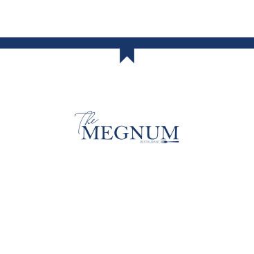 The Megnum Restoranı İçin Logo Tasarım. yarışmasına tasarımcı hilalcabas tarafından sunulan  tasarım 