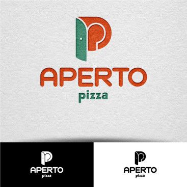 APERTO PİZZA LOGOSUNU ARIYOR yarışmasına tasarımcı Gökko0 tarafından sunulan  tasarım 