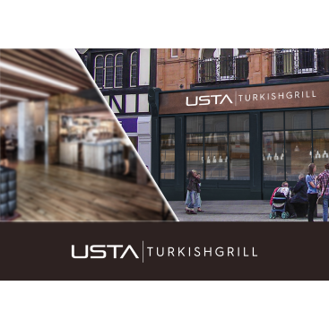 İngiltere'de Türk Restoranı -Tabela Logo yarışmasına tasarımcı yeninesilgrafik tarafından sunulan  tasarım 