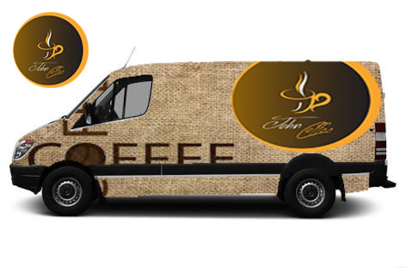 Tasarlayan Eagle-John Coffey Minibüs Giydirme