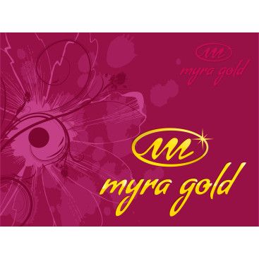 Myra Gold Kurumsal Kimlik Logosu yarışmasına tasarımcı volkanKocaman tarafından sunulan  tasarım 