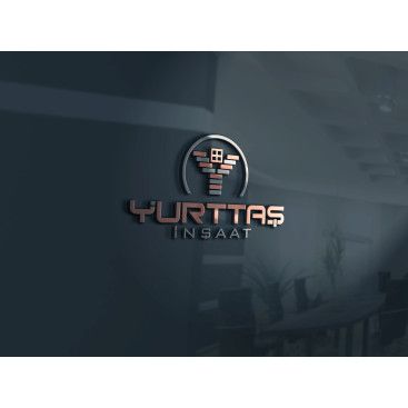 yurttaş inşaat logo tasarımı yarışmasına tasarımcı afd tarafından sunulan  tasarım 