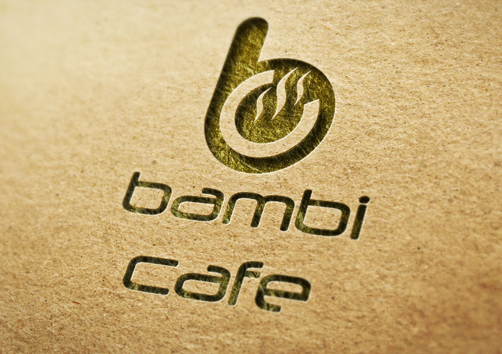 Tasarlayan grafikseli-bambi cafe logo tasarım