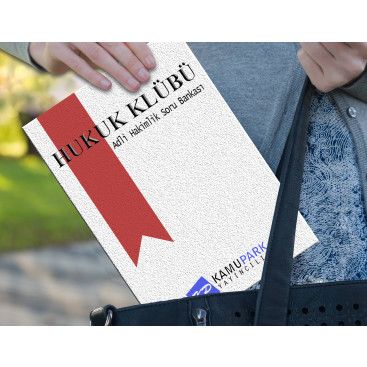 Hukuk Kitabı Kapak tasarımı yarışmasına tasarımcı Burjut tarafından sunulan  tasarım 