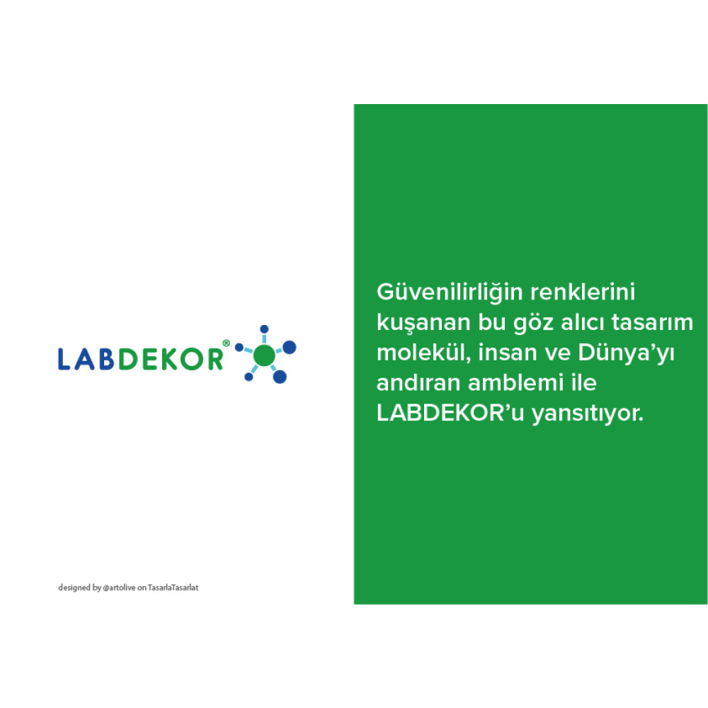 Laborutuvar Mobilyaları  yarışmasına X265 tarafından girilen tasarım