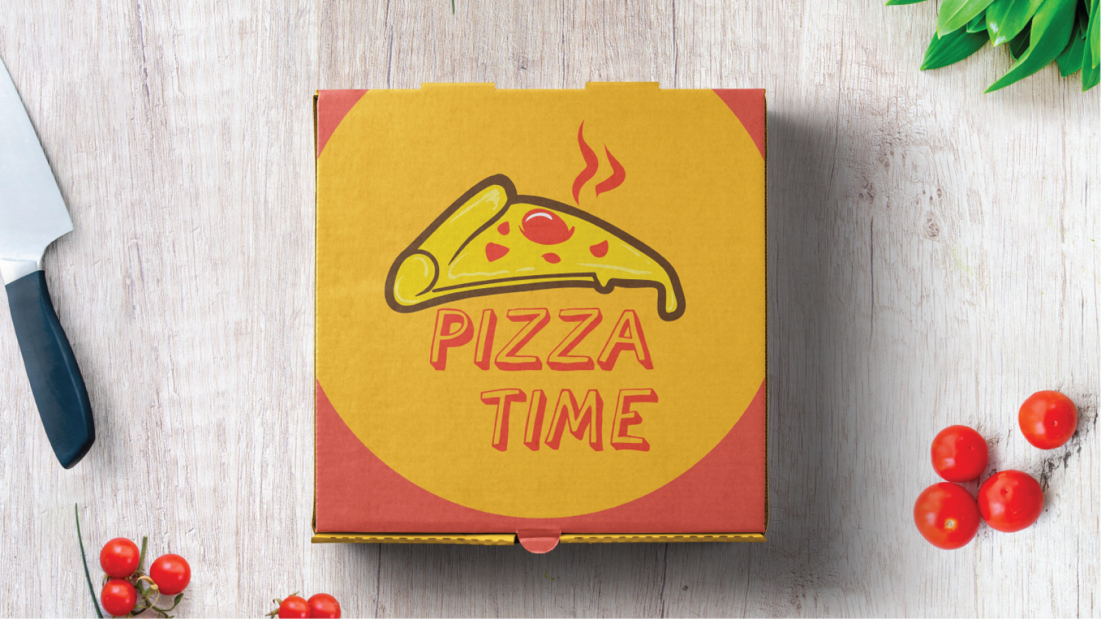 Tasarlayan Thomas Bewick-Pizza Time Logo Tasarım Yarışması