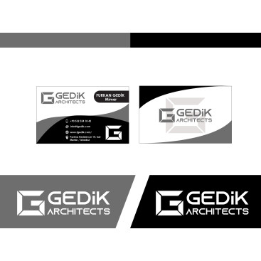 Mimarlık ofisi logo ve kartvizit tasarım yarışmasına tasarımcı SZR Graphic Design tarafından sunulan  tasarım