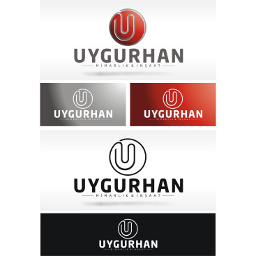 UYGURHAN MİMARLIK LOGOSUNU ARIYOR yarışmasına tasarımcı RΛPİDO tarafından sunulan  tasarım 