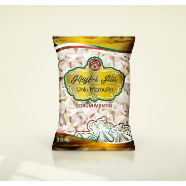 İlgi Çekici Mantı ambalaj yarışmasına tasarımcı ᵈᵉᶻᶻᶤᶰᵍᵃʳᵗ tarafından sunulan  tasarım 