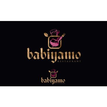 Cafe ve Restaurant Logosu  yarışmasına tasarımcı By Sönmez tarafından sunulan  tasarım 