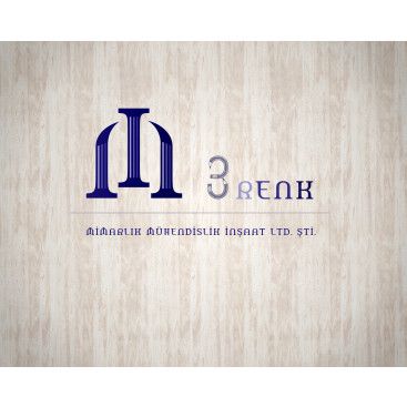 3 RENK MİMARLIK LOGO TASARIMI yarışmasına tasarımcı CBDesign tarafından sunulan  tasarım 