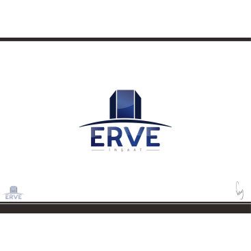 ERVE İnşaat İçin Logo+KurumsalKimlik yarışmasına tasarımcı volkanKocaman tarafından sunulan  tasarım 