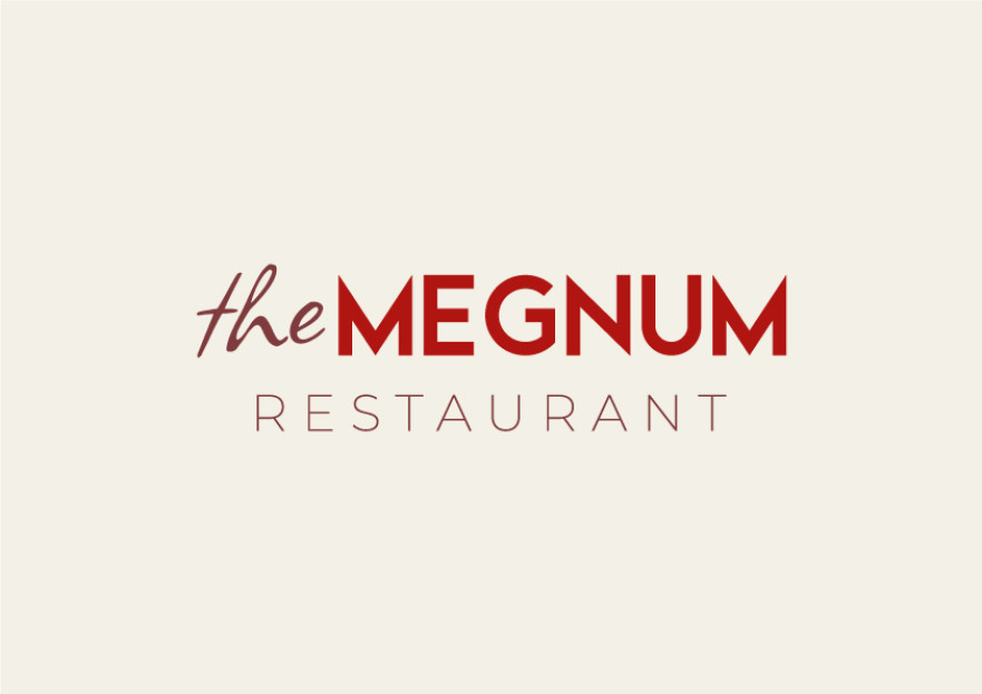 The Megnum Restoranı İçin Logo Tasarım. yarışmasına tasarımcı dcreagraph tarafından sunulan  tasarım 