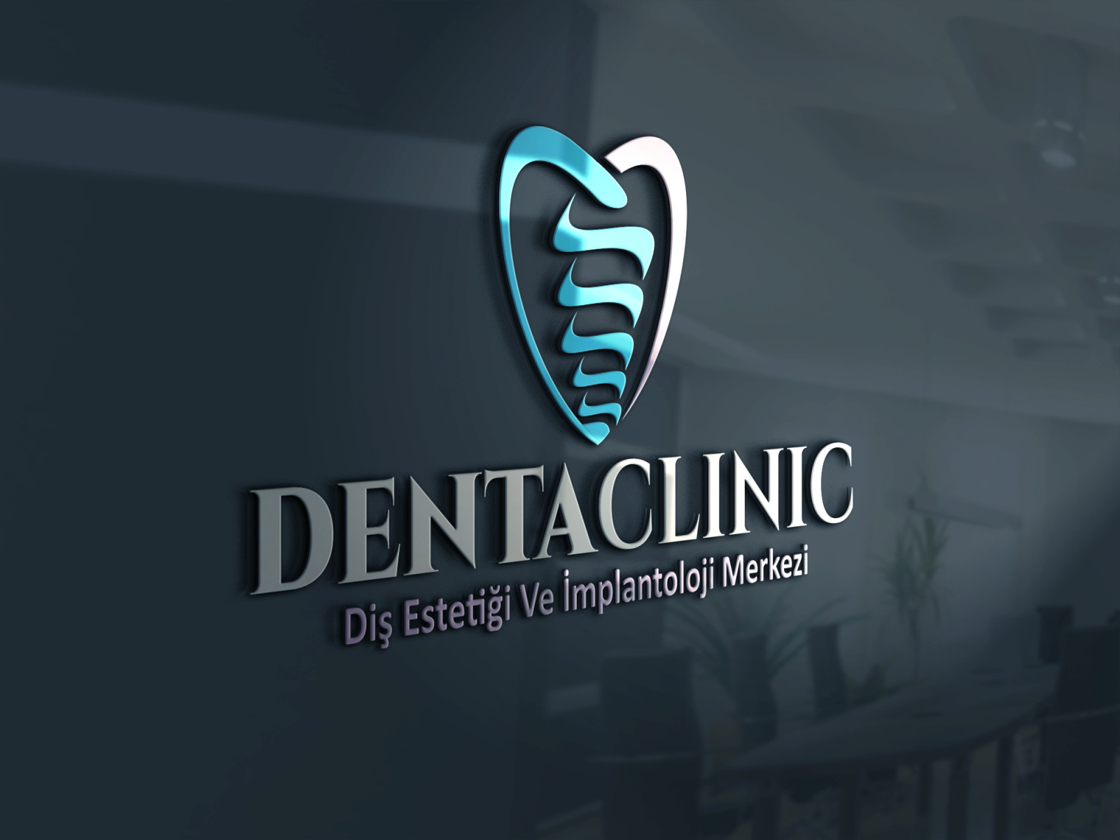 Tasarlayan wAres-Diş kliniği logo tasarımı