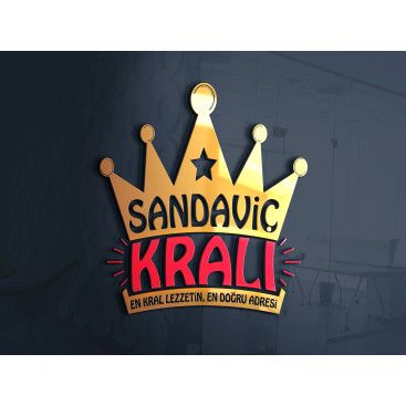 SANDAVİÇ KRALI LOGOSUNU ARIYOR yarışmasına tasarımcı DD Sanat™ tarafından sunulan  tasarım 