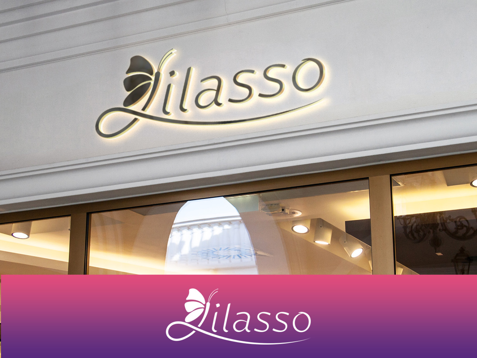 Tasarlayan Etrah™-''LİLASSO'' MARKASI İÇİN LOGO-KARTVİZİT