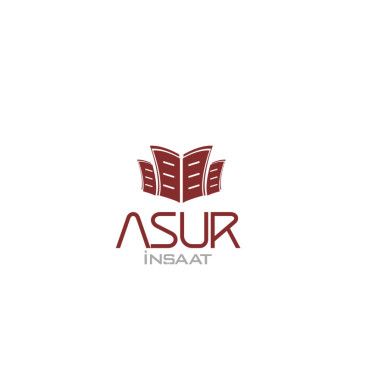 ASUR İNŞAAT İÇİN LOGO TASARIM yarışmasına tasarımcı Memorasyon tarafından sunulan  tasarım 