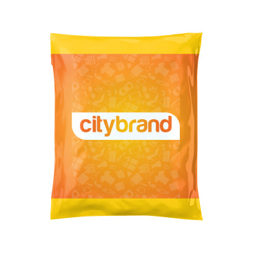 kargo poşeti logo tasarımı yarışmasına tasarımcı mustafa bilge tarafından sunulan  tasarım 