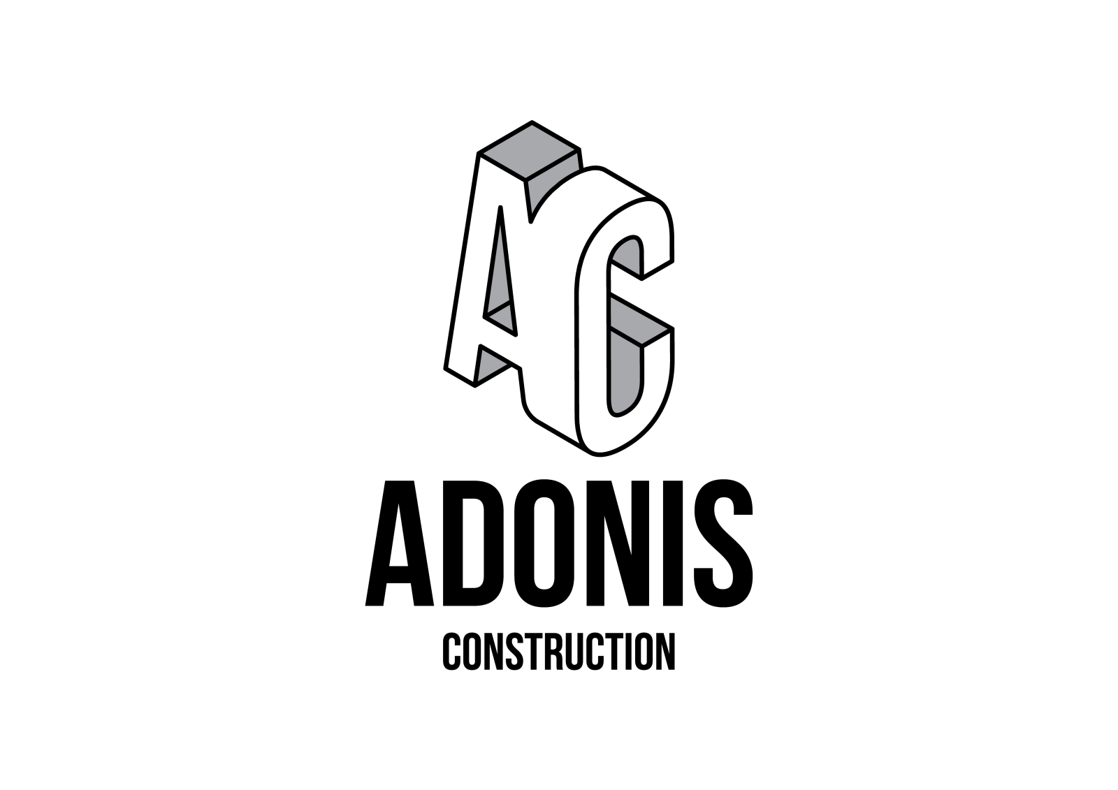 Tasarlayan fatihnobile-Adonis Construction Logo Tasarımı