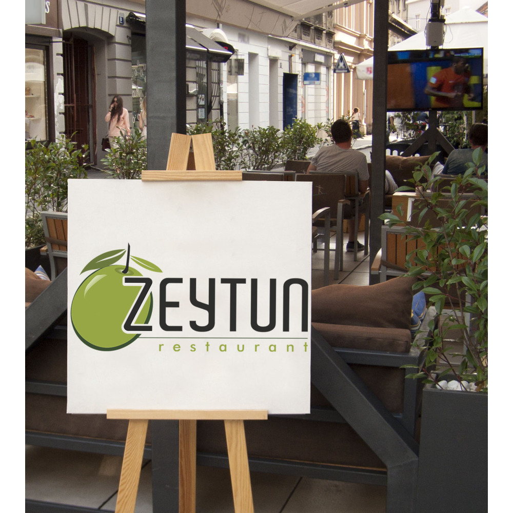 Restoranimiz icin ilgi cekici bir logo yarışmasına SterkDesign tarafından girilen tasarım