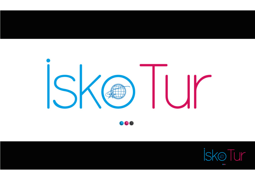 İSKO TUR SEYAHAT ACENTASI LOGOSU yarışmasına tasarımcı Technozede tarafından sunulan  tasarım 