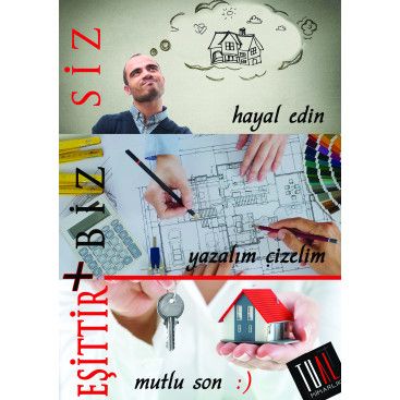 TUAL MİMARLIK - AFİŞ TASARIMI  yarışmasına tasarımcı ycansaka tarafından sunulan  tasarım 