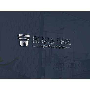 Diş kliniği için logo tasarımı yarışmasına tasarımcı ekvrk tarafından sunulan  tasarım 