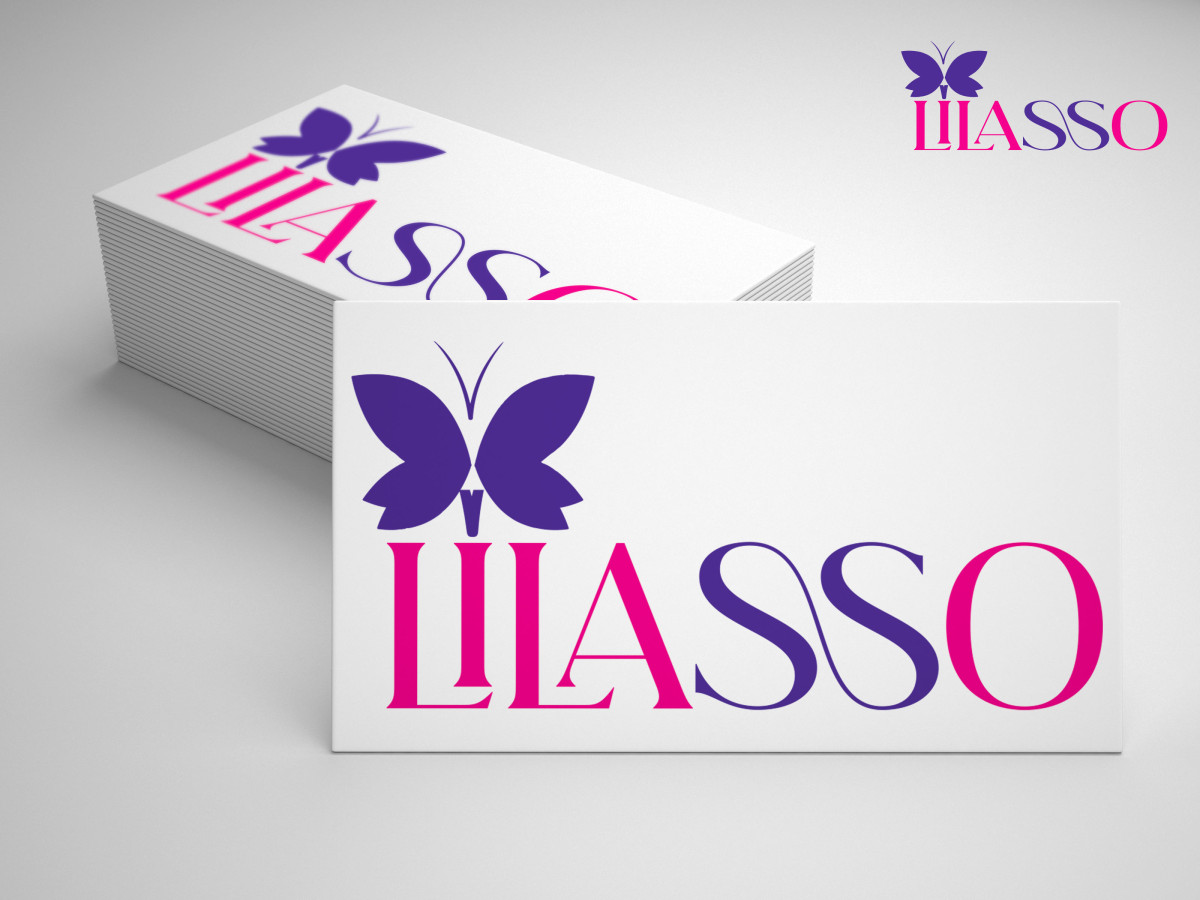 Tasarlayan myben design-''LİLASSO'' MARKASI İÇİN LOGO-KARTVİZİT