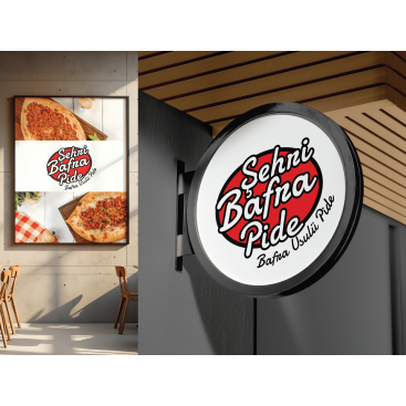 Yöreye uygun Pide yarışmasına tasarımcı Osman Graphics tarafından sunulan  tasarım 