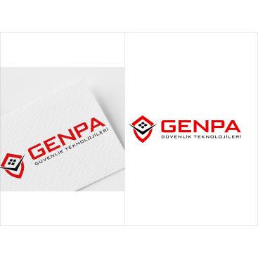 GENPA LOGOSUNU ARIYOR yarışmasına tasarımcı X266 tarafından sunulan  tasarım 