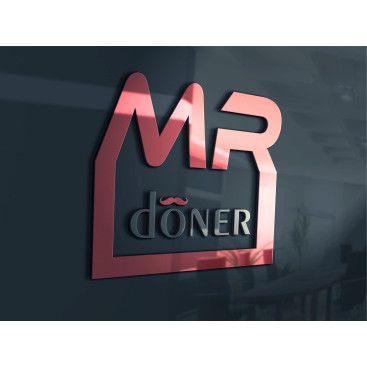 MR DÖNER ' E LOGO TASARIMI yarışmasına tasarımcı fikirmix tarafından sunulan  tasarım 