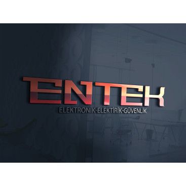 elektironik firma logosu yarışmasına tasarımcı orion™ tarafından sunulan  tasarım 