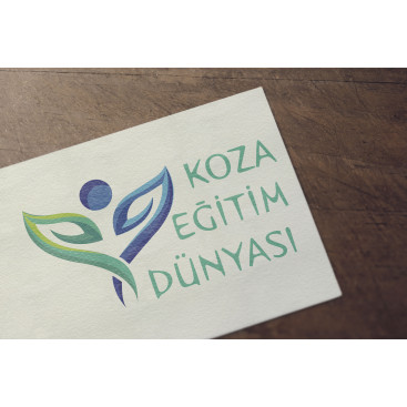 Koza Eğitim Dünyası - Logo Tasarımı yarışmasına tasarımcı Mavicii tarafından sunulan  tasarım 