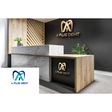 Diş klinigi logosu yarışmasına tasarımcı X108 tarafından sunulan  tasarım 