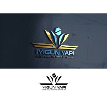 ALÜMİNYUM CEPHE FİRMAMIZA LOGO yarışmasına tasarımcı x10 tarafından sunulan  tasarım 