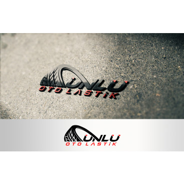 OTO LASTİK FİRMAMIZA LOGO YARIŞMASI yarışmasına tasarımcı hattori hanzo® tarafından sunulan  tasarım 
