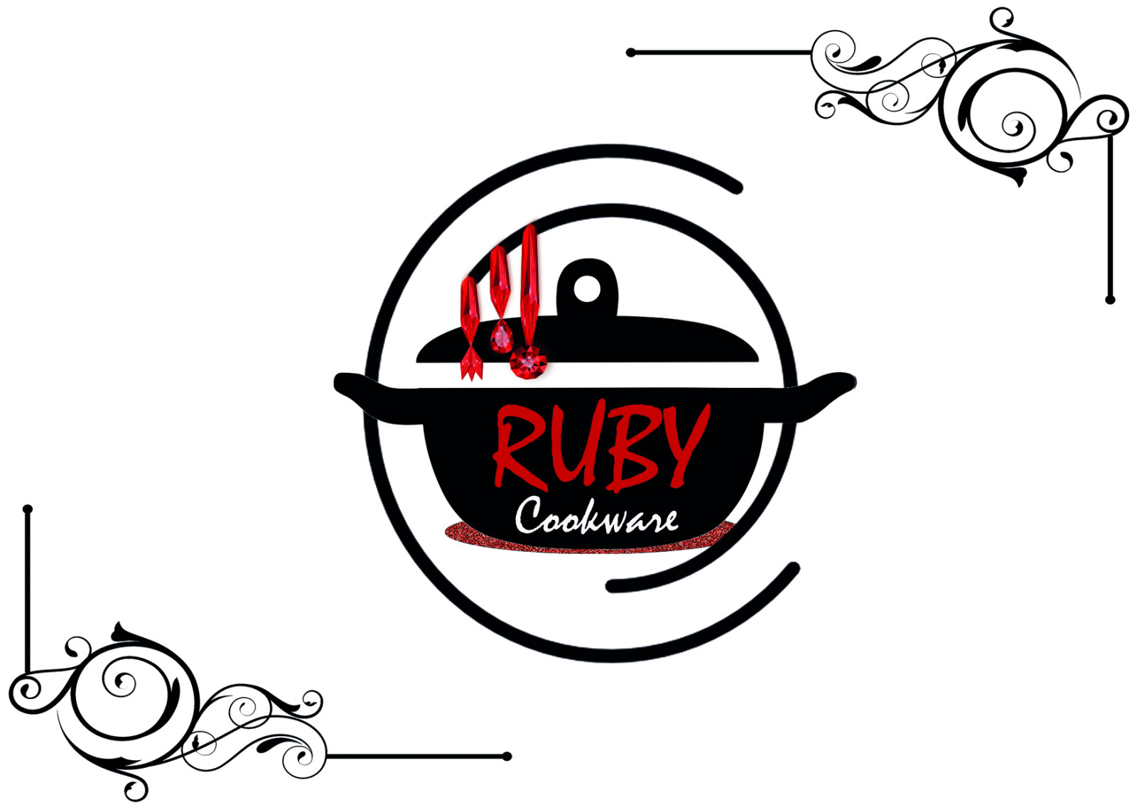 Tasarlayan ZercosART- ''RUBY'' ismine logo çalışması 