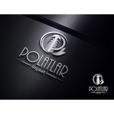 inşaat firmamıza prestijli logo tasarım yarışmasına tasarımcı grafikseli tarafından sunulan  tasarım 