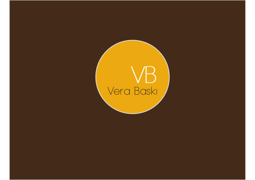 VERA BASKI ETİKET ve REKLAMCILIK SAN TİC yarışmasına tasarımcı by_can tarafından sunulan  tasarım 